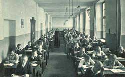 Studiersaal des Internates Studiersaal des Internates