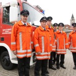 Freiwillige Feuerwehr Handrup regelt Verkehr bei Abiturentlassung und Ehemaligentreffen 2011.
